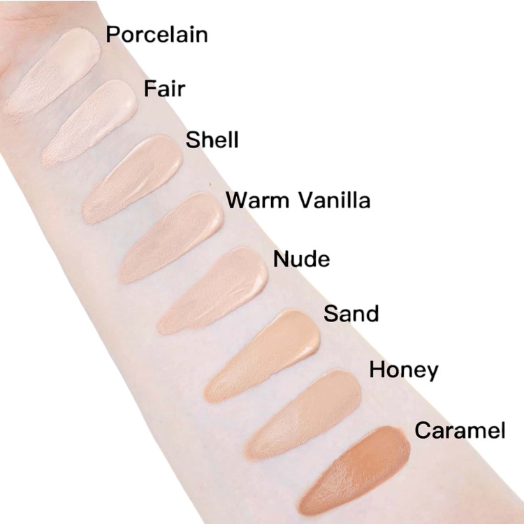 رنگ بندی کرم پودر شیگلم