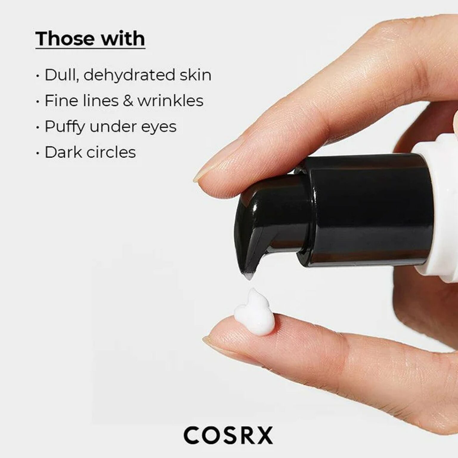COSRX Snail Peptide Eye Cream ضد پف و تیرگی