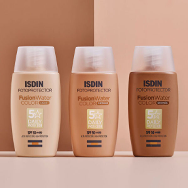 ISDIN Fusion Water Colored Sunscreen Medium SPF50