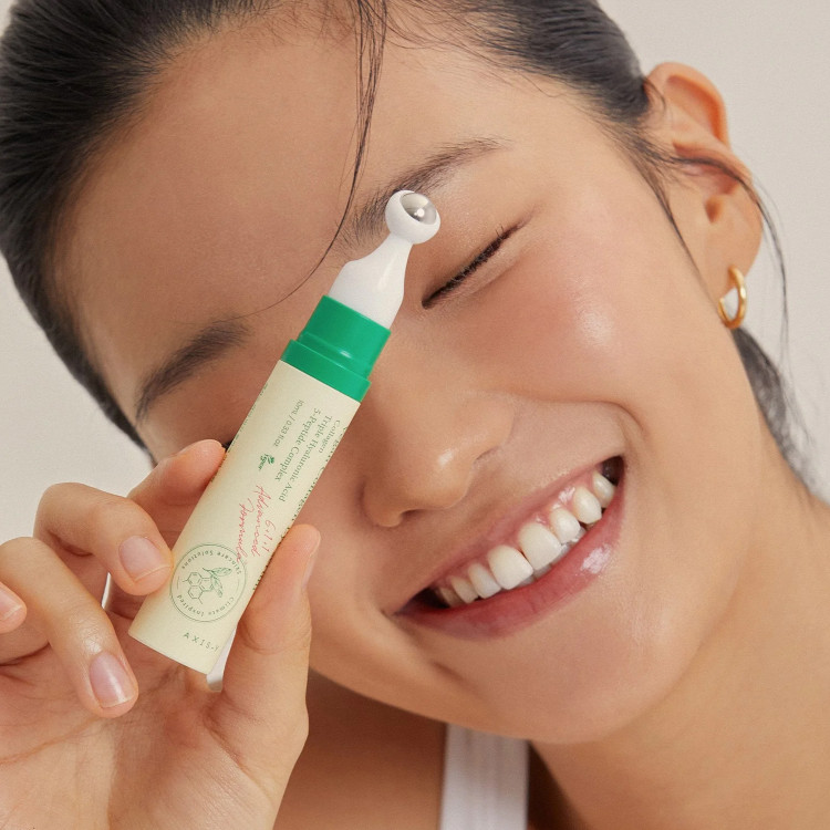 AXIS-Y Vegan Collagen Eye Serum با اپلیکاتور فلزی برای صورت و چشم