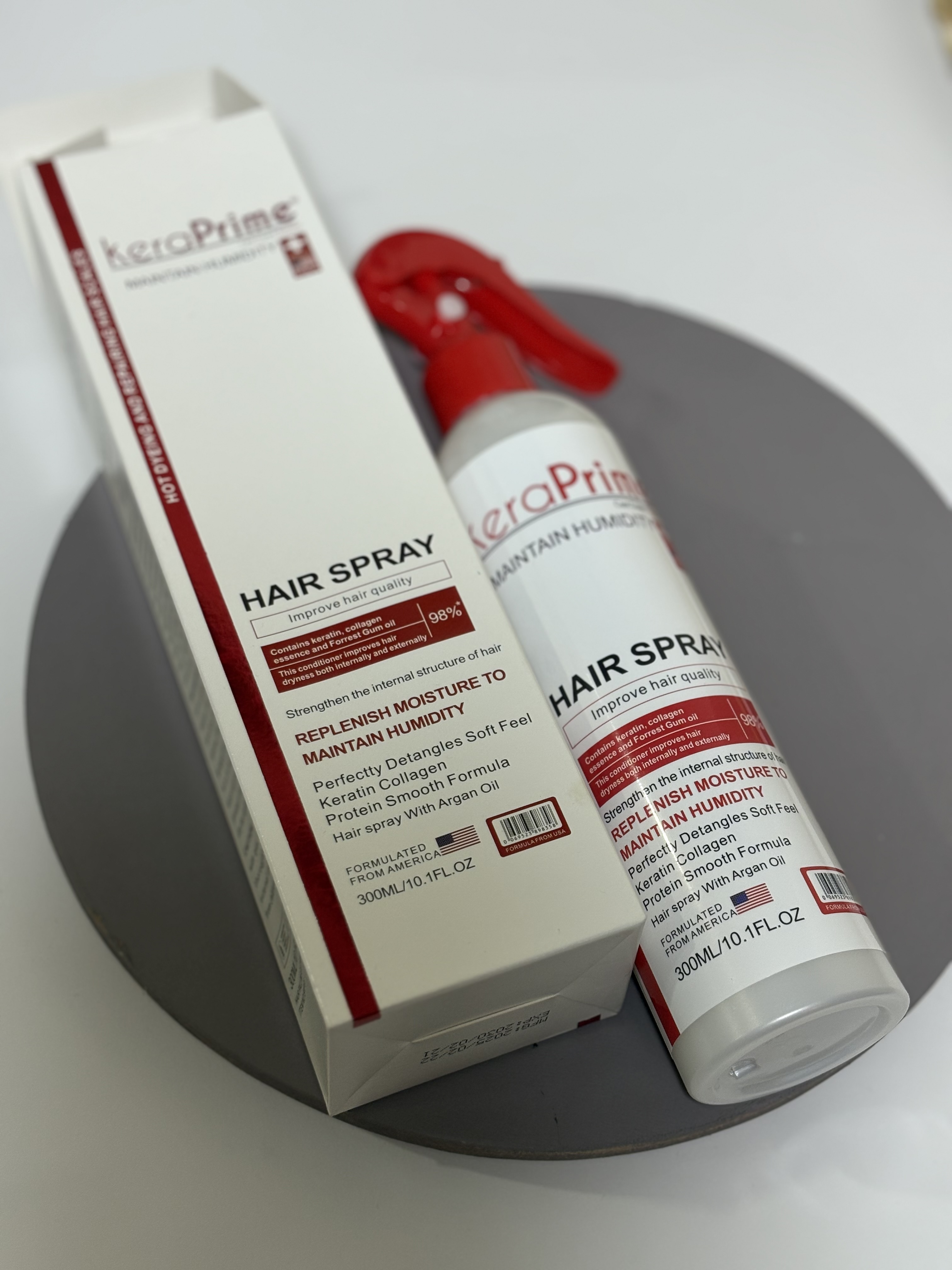 اسپری مو ضد حرارت بدون سولفات